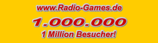 1 Million Besucher auf www.Radio-Games.de